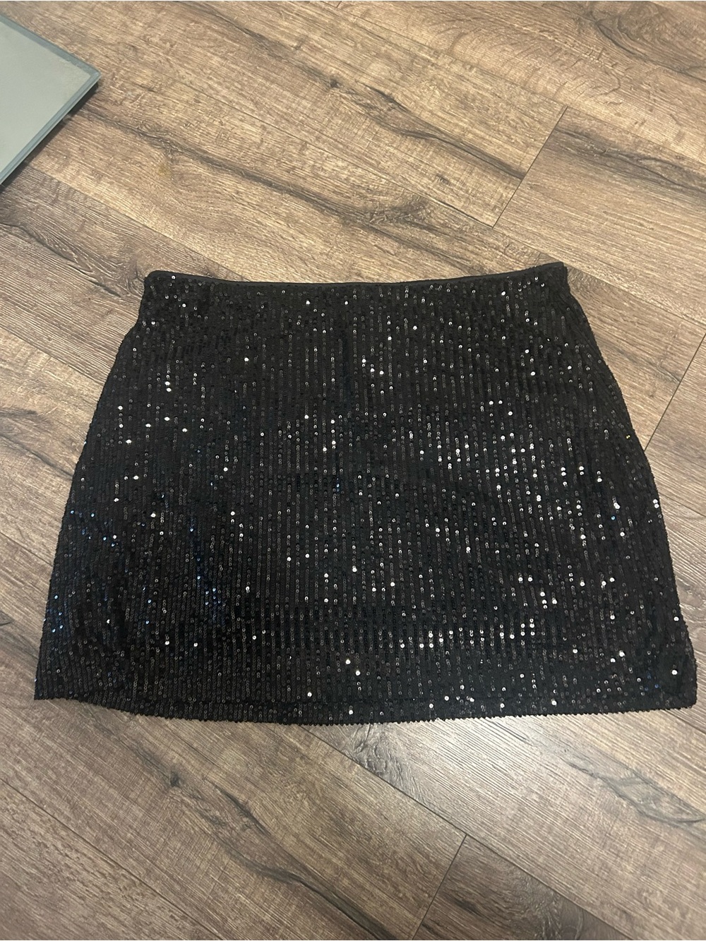 Old Navy Black Sequin Mini Skirt